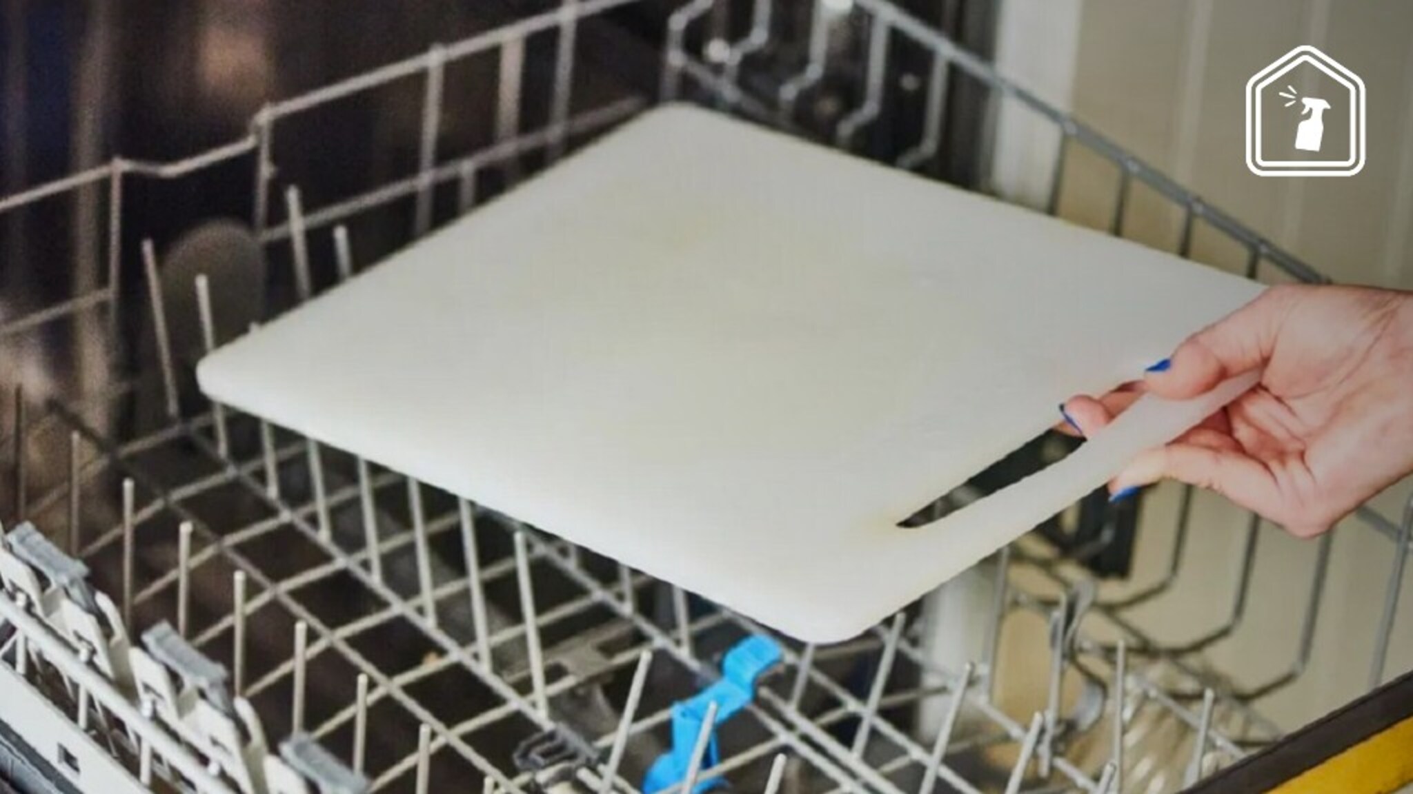 kunststof snijplank schoonmaken